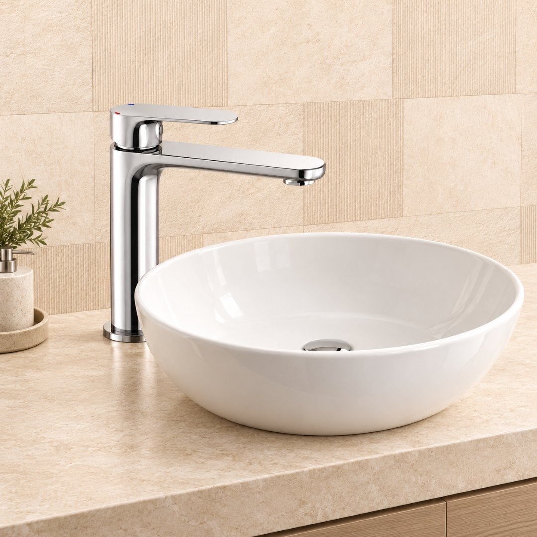 Jaquar JQ-OPP-CHR-15011BPM, single lever basin mixer
